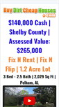 Mobile Screenshot of buydirtcheaphouses.com